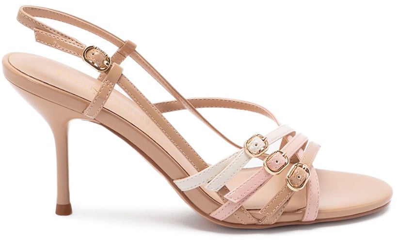 Twin-set With Heel Beige Beige