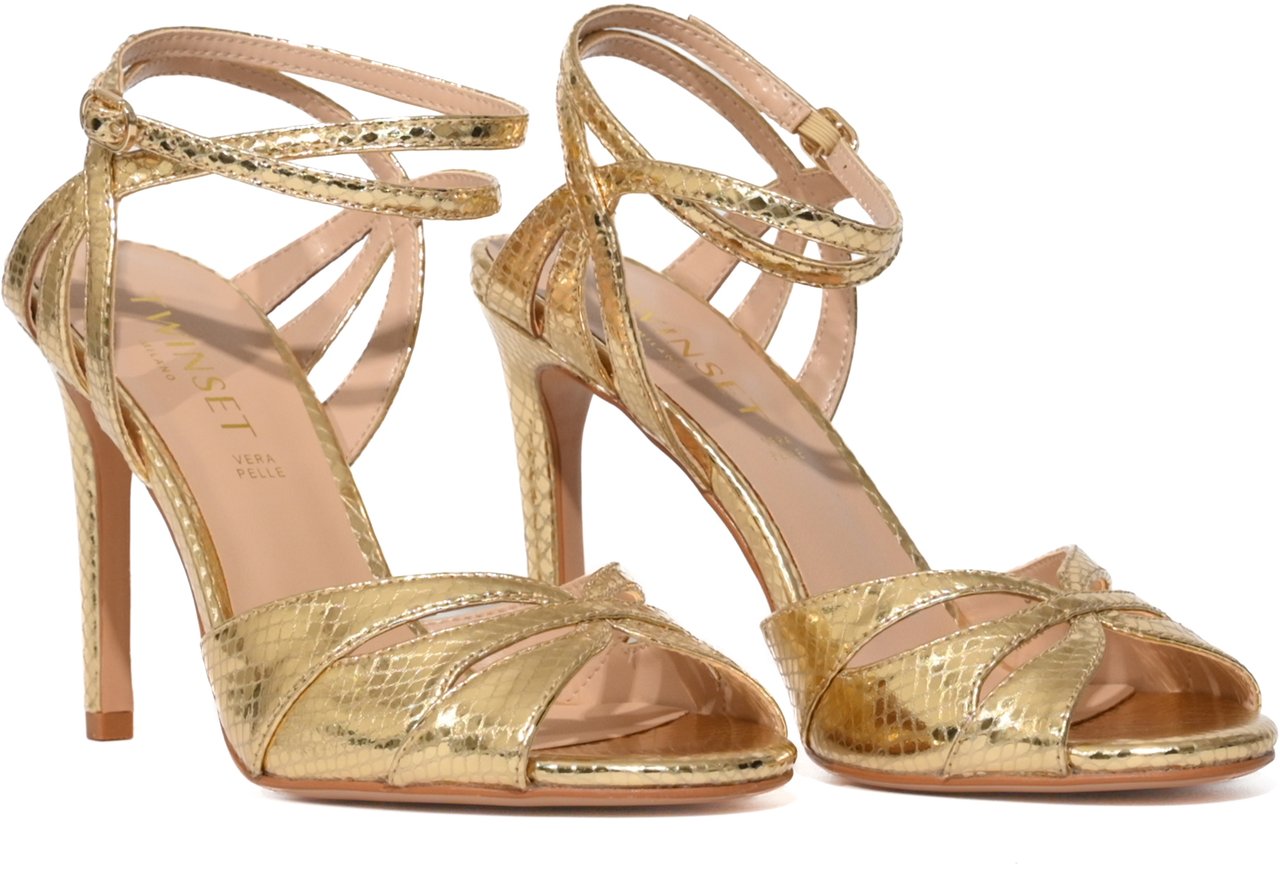 Twin-set Sandals Tejus Platinium Goud