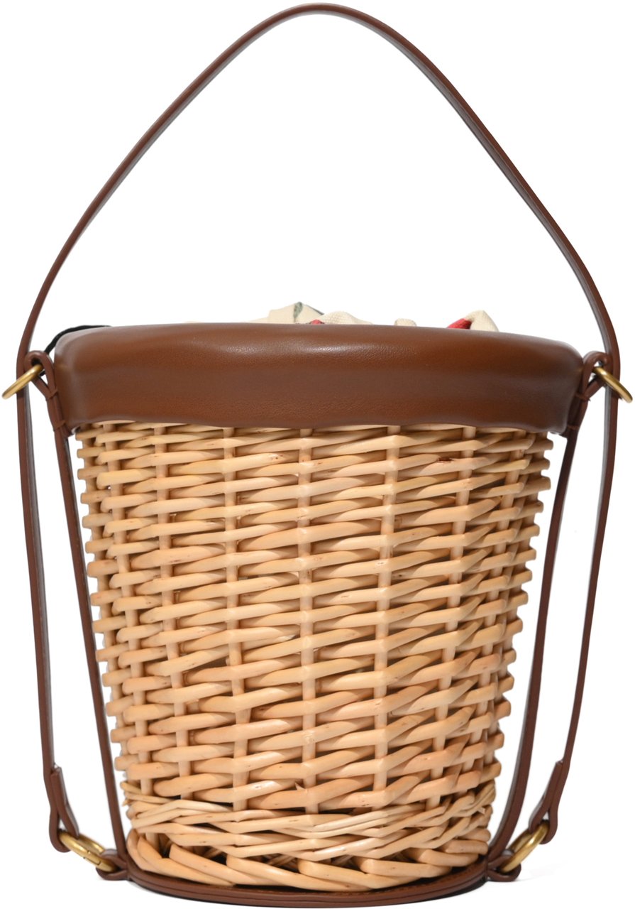 Twin-set Bags Paglia Geel