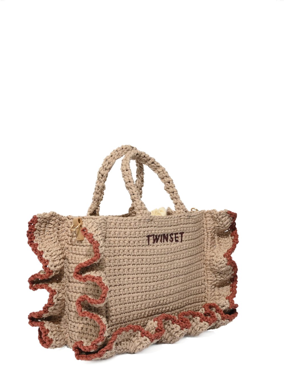 Twin-set Bags Bic.Rope/Brown Henna Beige