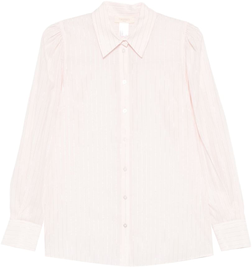 Twin-set Shirts Sabbia Rosasandgigliolurex Divers