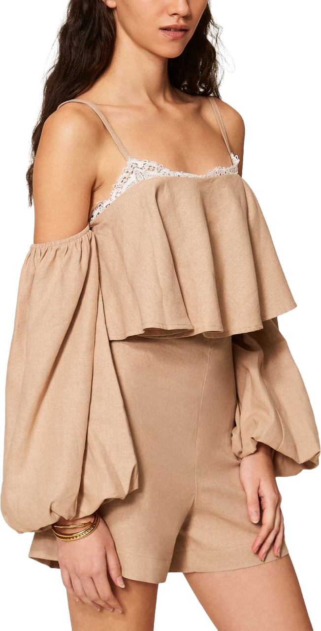 Twin-set Dresses Natural Beige Beige