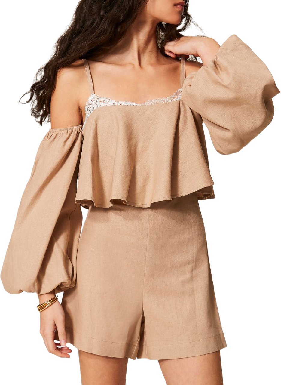 Twin-set Dresses Natural Beige Beige