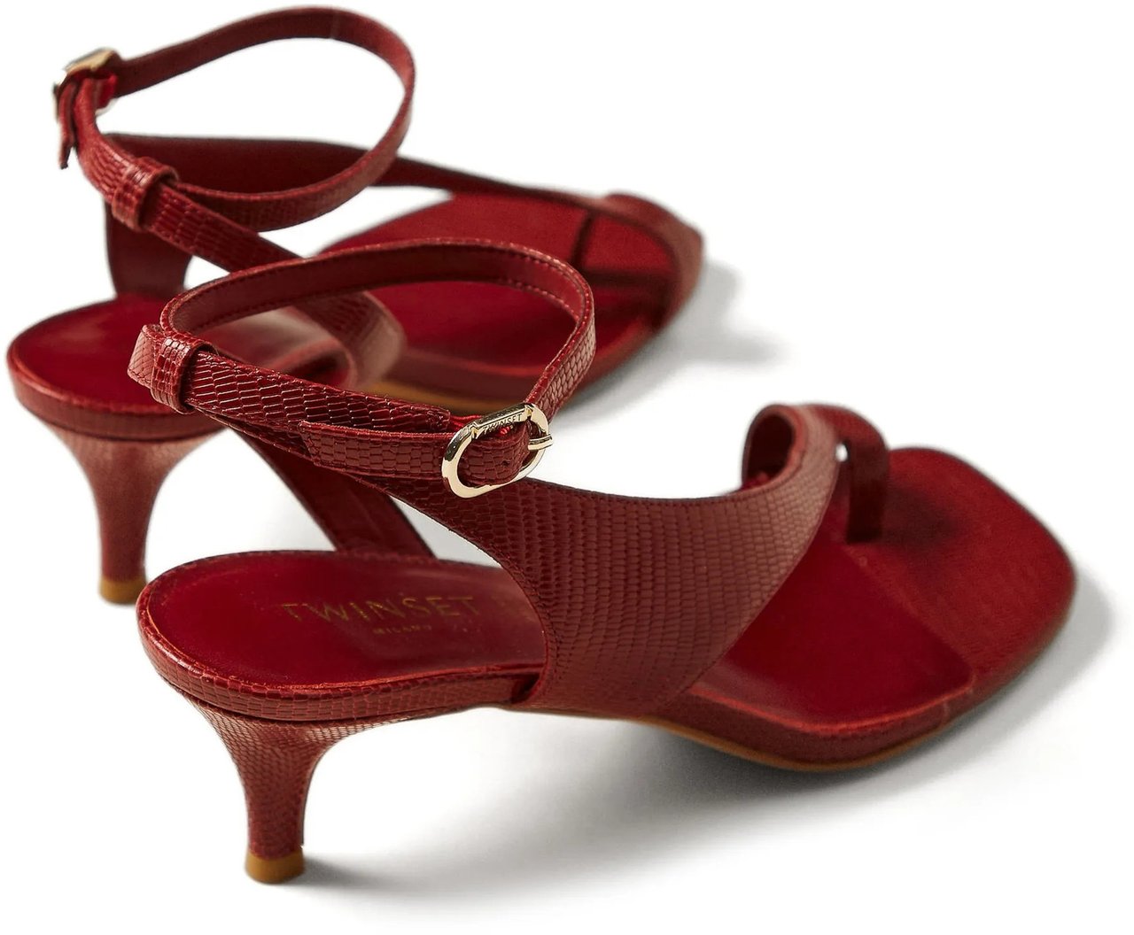 Twin-set Sandals St. Tejus Red Berry Rood