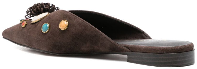 Twin-set Sandals Coffee Liqueur Bruin
