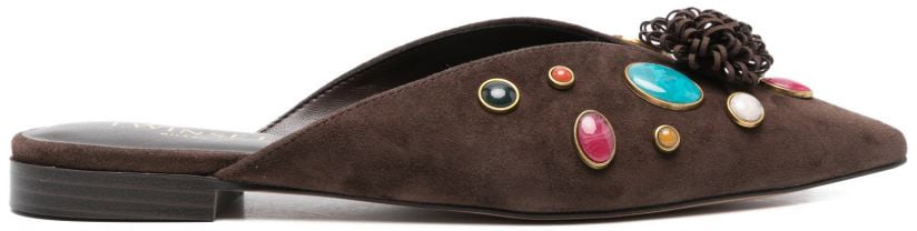 Twin-set Sandals Coffee Liqueur Bruin