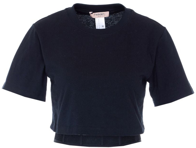 Twin-set T-Shirts And Polos Black Zwart