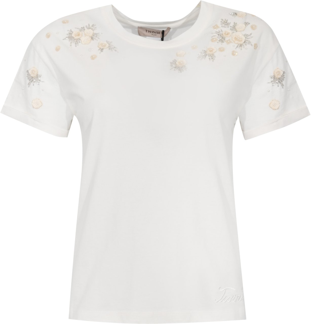 Twin-set T-Shirts And Polos Madreperla Wit