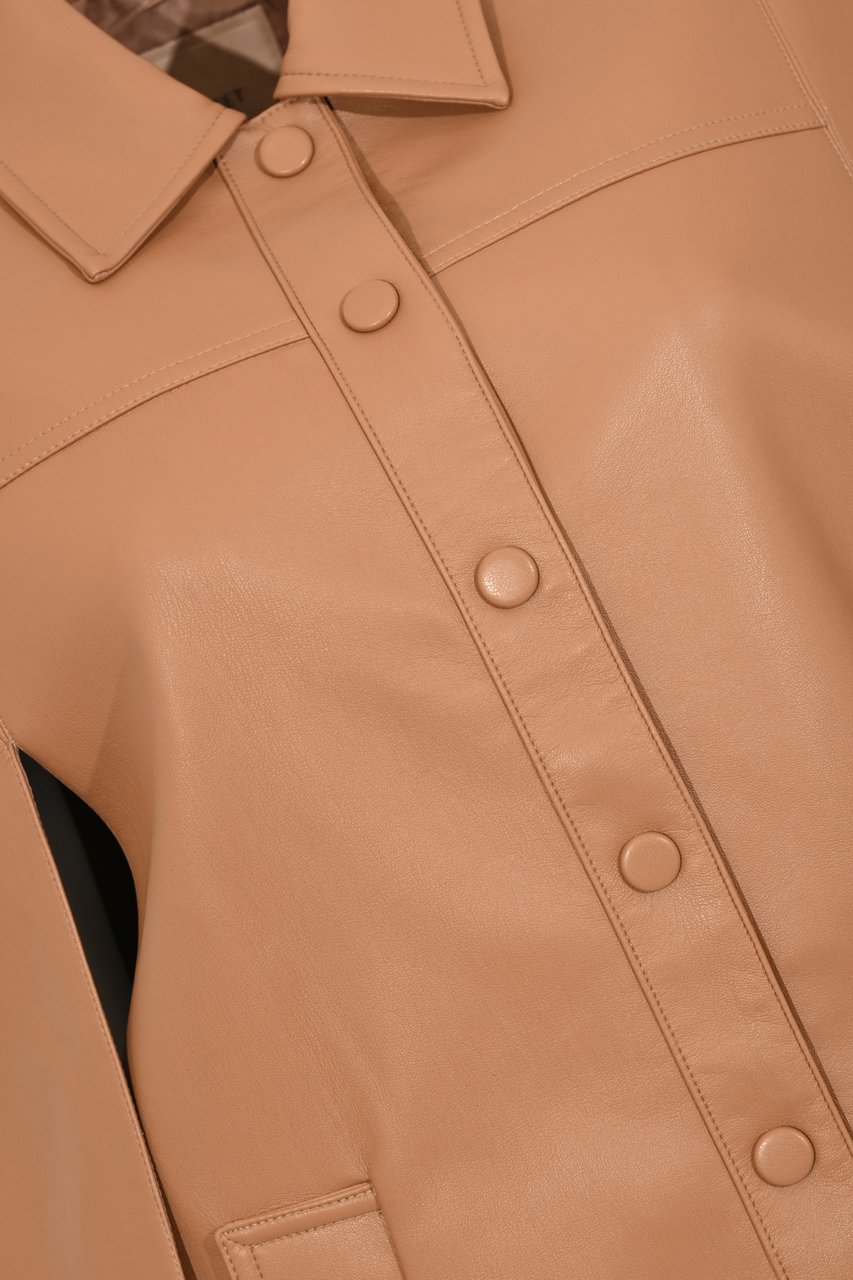 Twin-set Jackets Caramel Camel Bruin