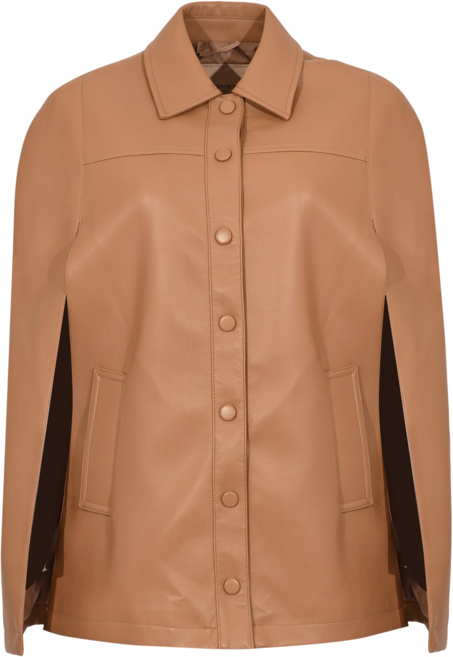 Twin-set Jackets Caramel Camel Bruin