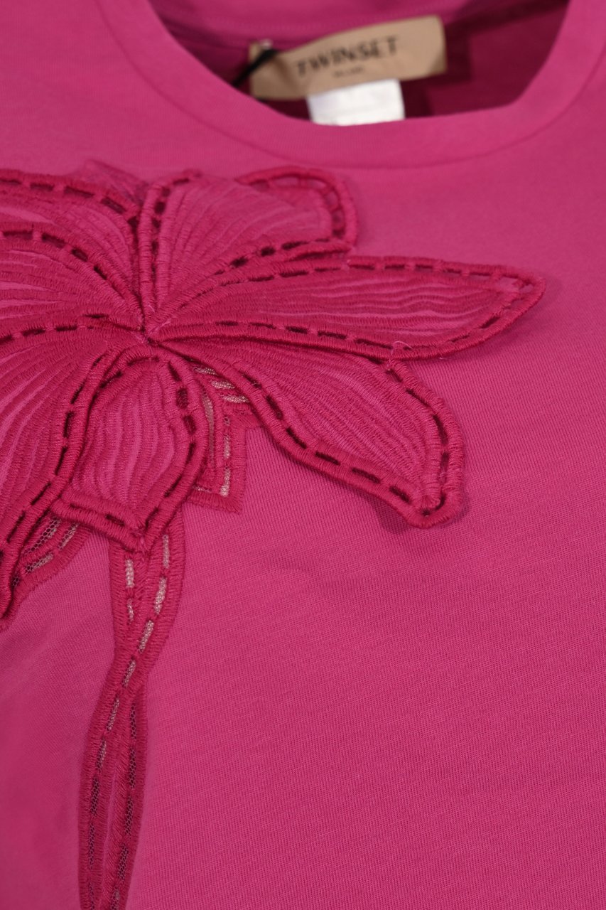 Twin-set T-Shirts And Polos Festival Fuchsia Roze