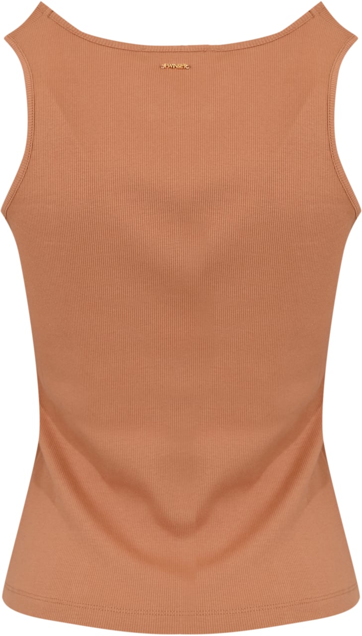 Twin-set Top Mocha Mousse Bruin