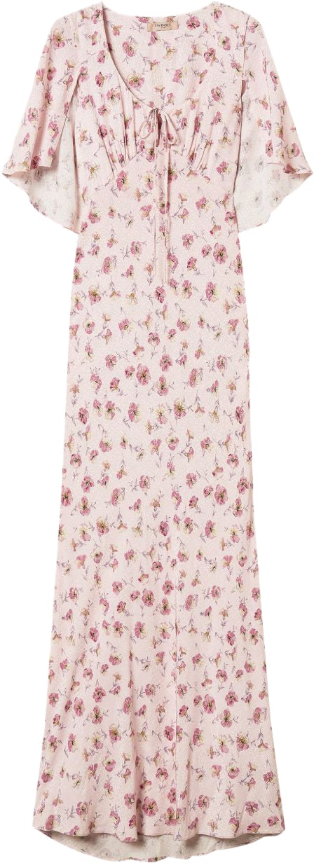 Twin-set Dresses Fiore Peachrose Roze