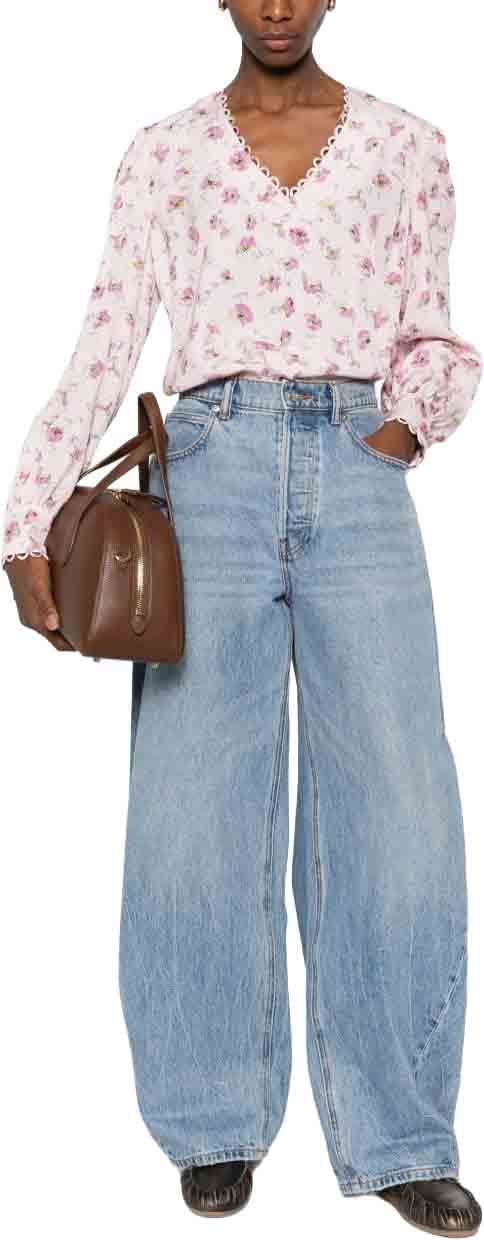 Twin-set Shirts Rosa Wit