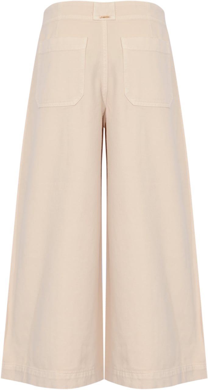 Twin-set Trousers Parchment Beige