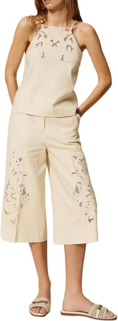 Twin-set Trousers Gray Grijs
