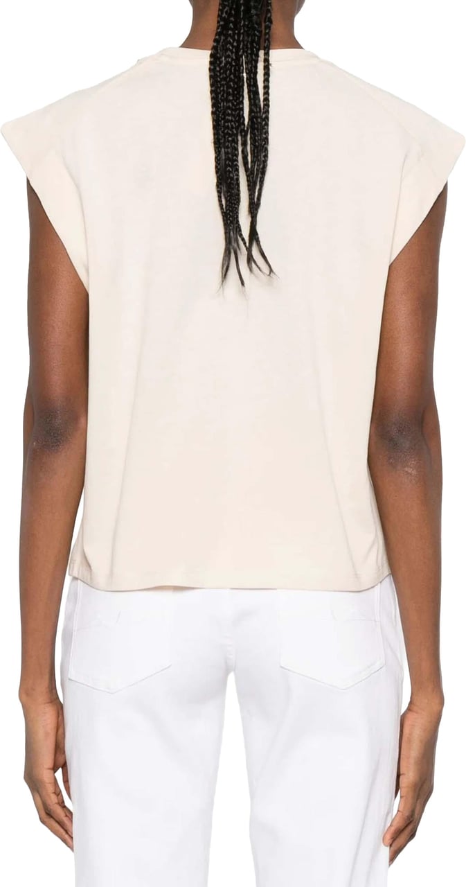 Twin-set T-Shirts And Polos Parchment Wit