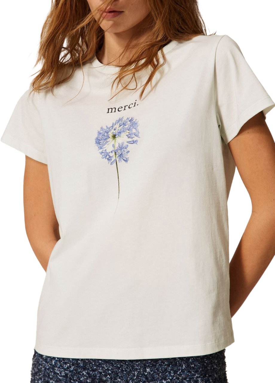 Twin-set T-Shirts And Polos Bianco Wit