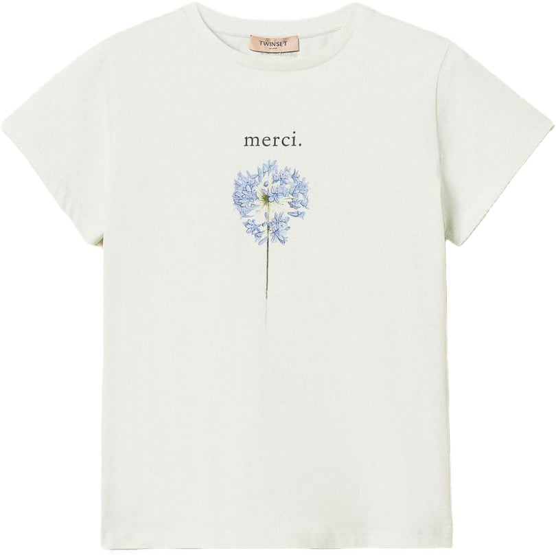 Twin-set T-Shirts And Polos Bianco Wit