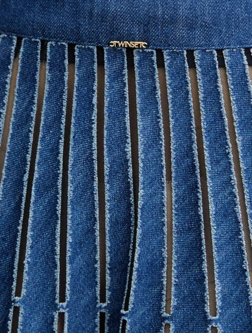 Twin-set Skirts Denim Blauw