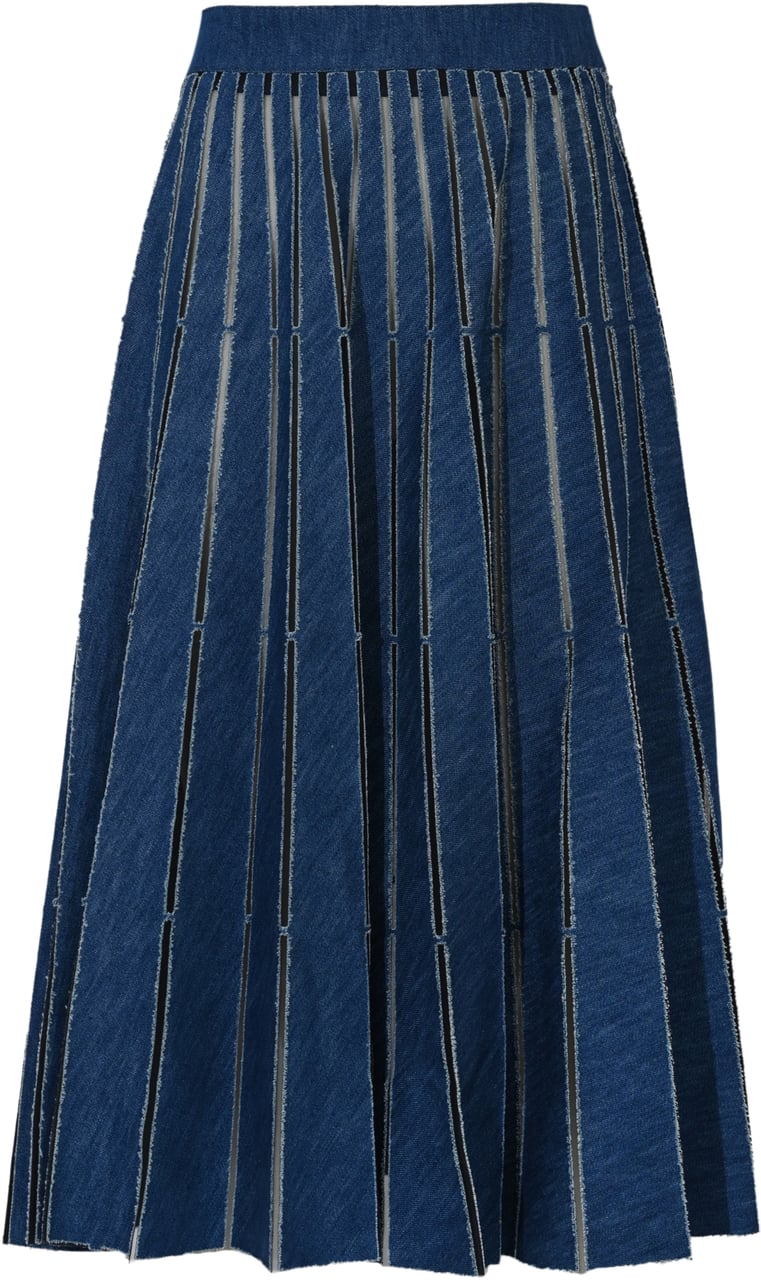 Twin-set Skirts Denim Blauw