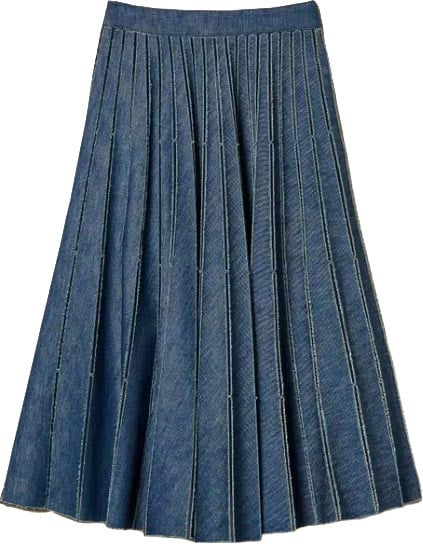 Twin-set Skirts Denim Blauw
