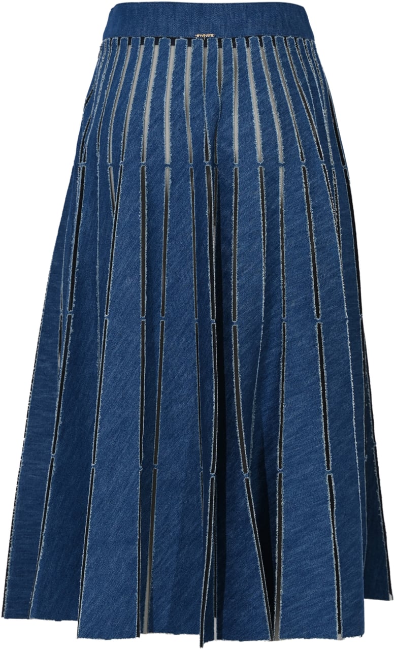 Twin-set Skirts Denim Blauw