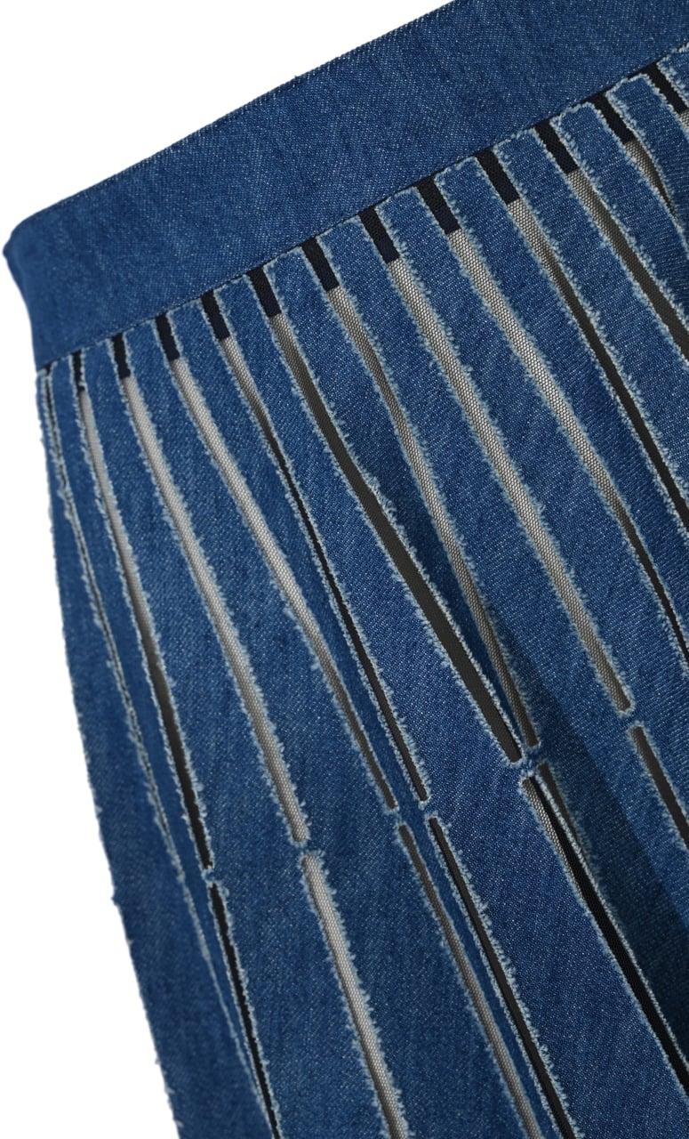 Twin-set Skirts Denim Blauw