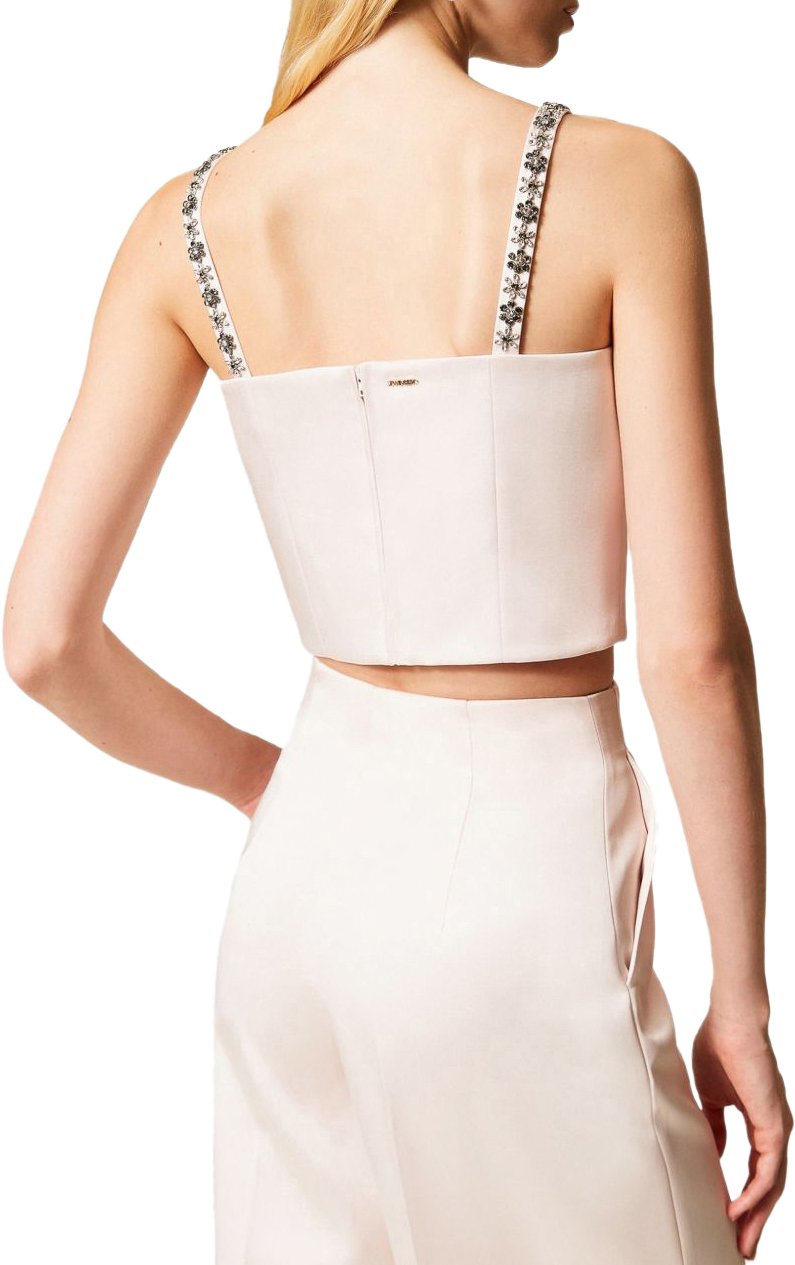 Twin-set Top Sabbia Rosa Divers