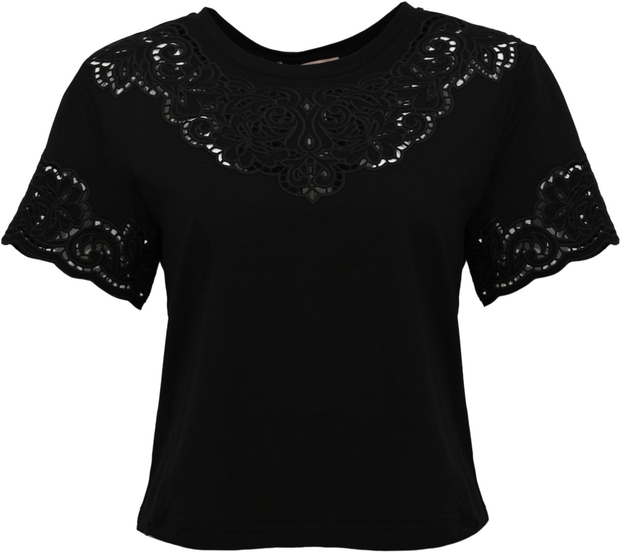 Twin-set T-Shirts And Polos Black Zwart