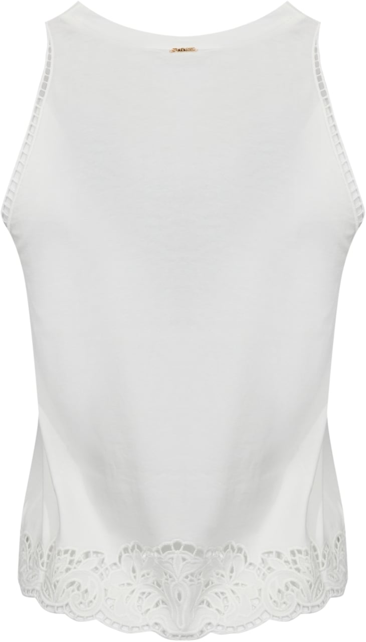 Twin-set Top White Wit