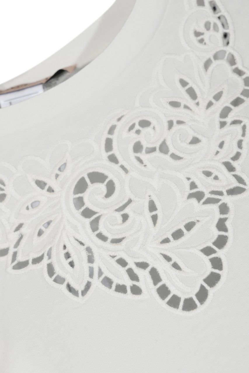 Twin-set Top White Wit