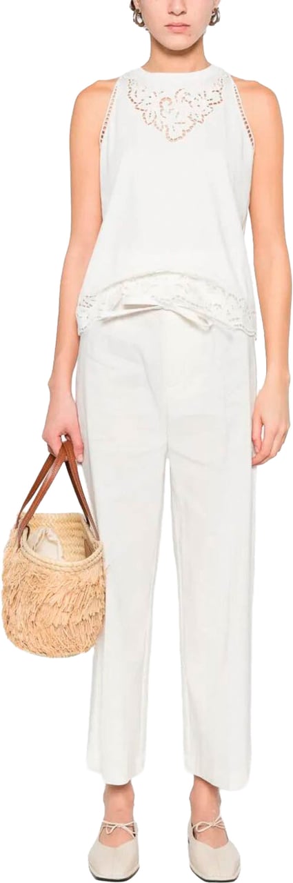 Twin-set T-Shirts And Polos Bianco Ottico Wit