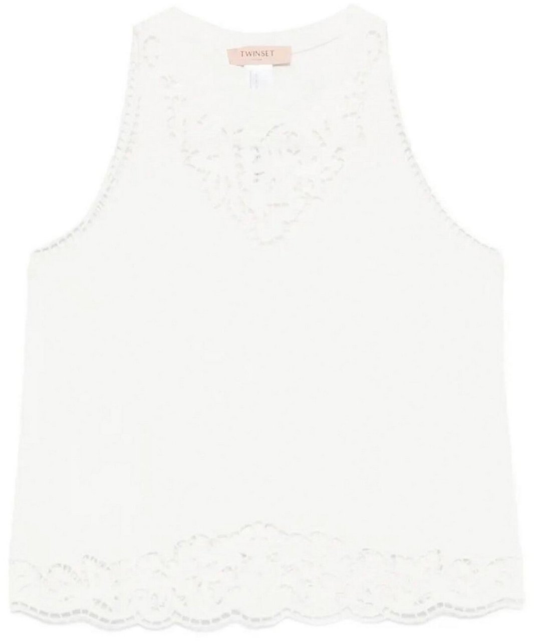 Twin-set T-Shirts And Polos Bianco Ottico Wit