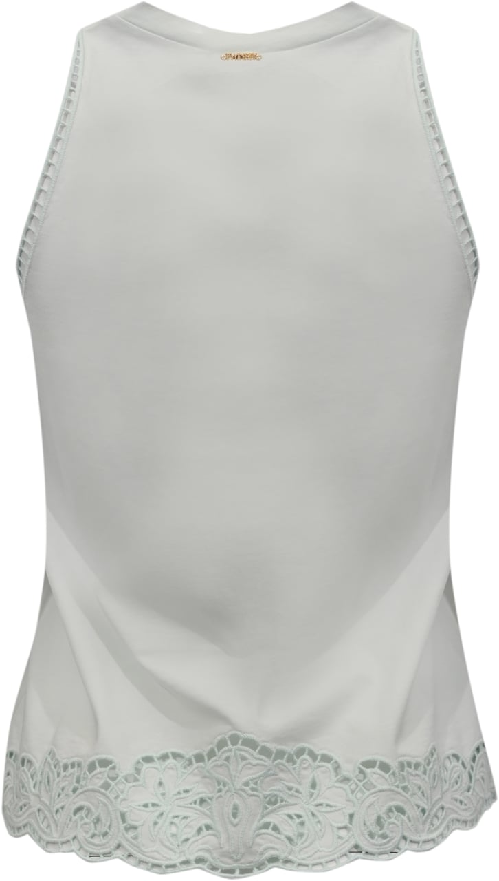 Twin-set Top Aqua Blauw