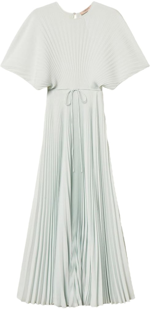 Twin-set Dresses Acqua Blauw