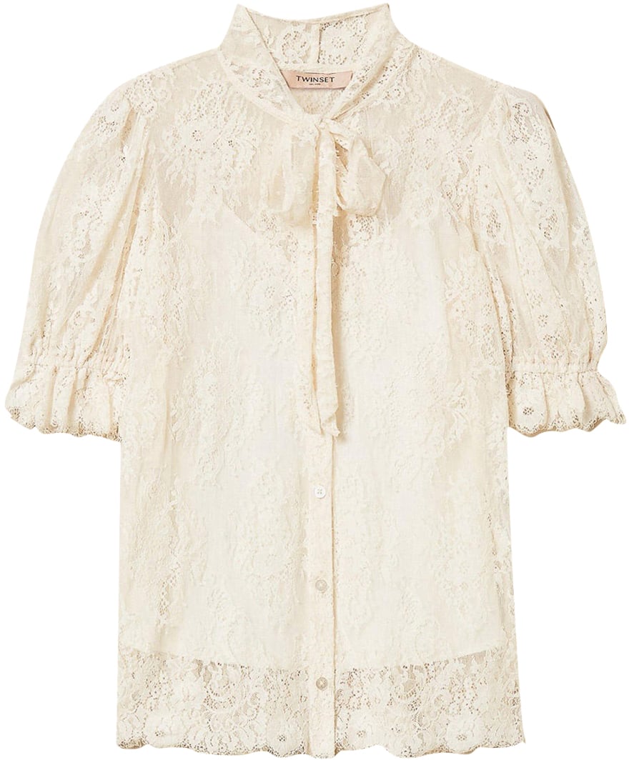 Twin-set Shirts Madreperla Wit