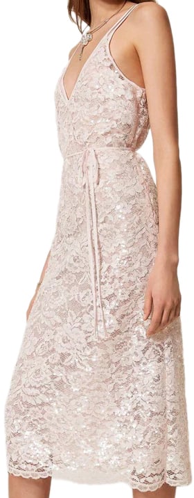 Twin-set Dresses Sand Roze