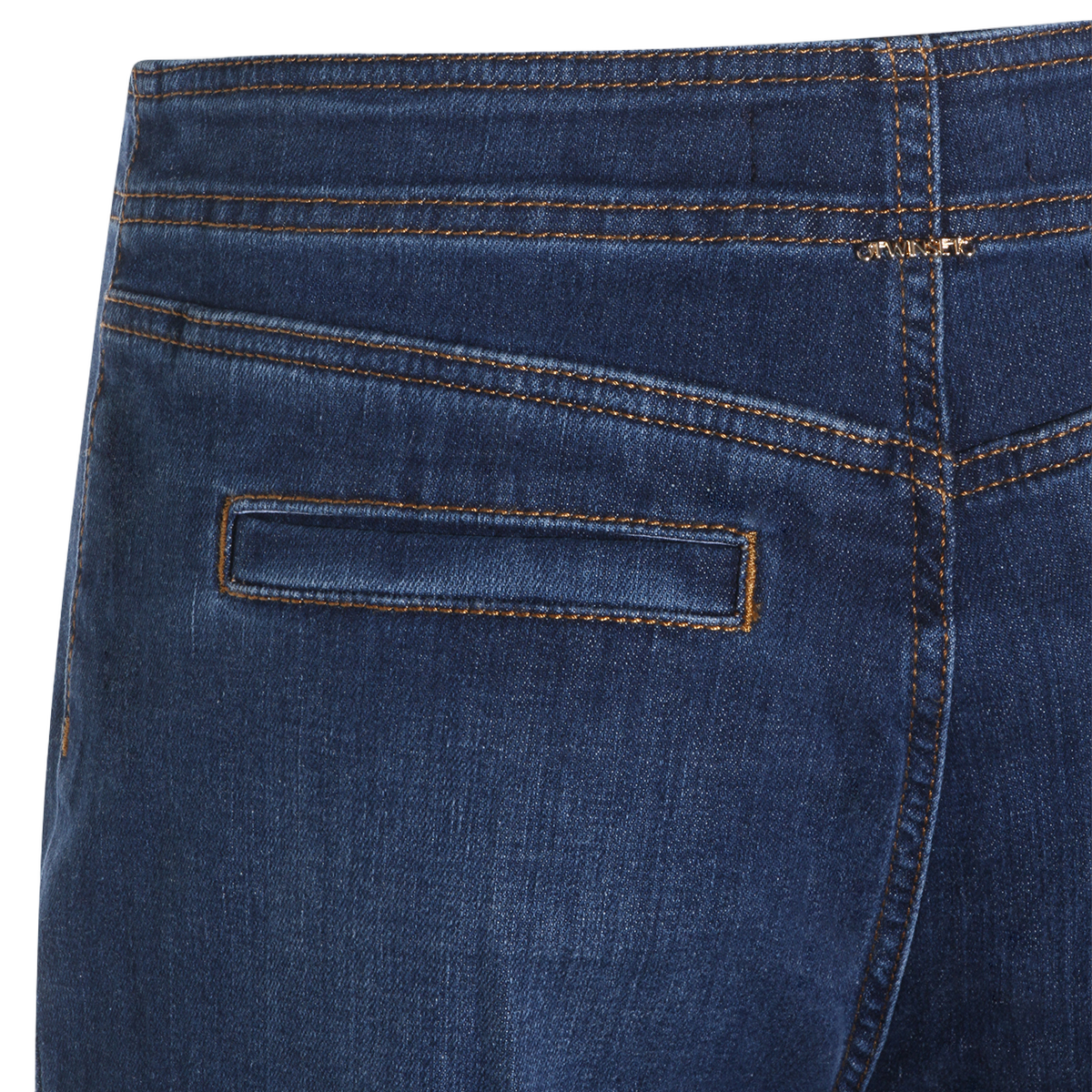 Twin-set Mid-Rise Straight-Leg Denim Jeans Blauw