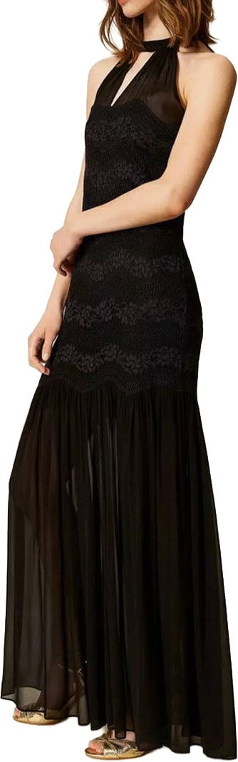 Twin-set Dresses Black Zwart