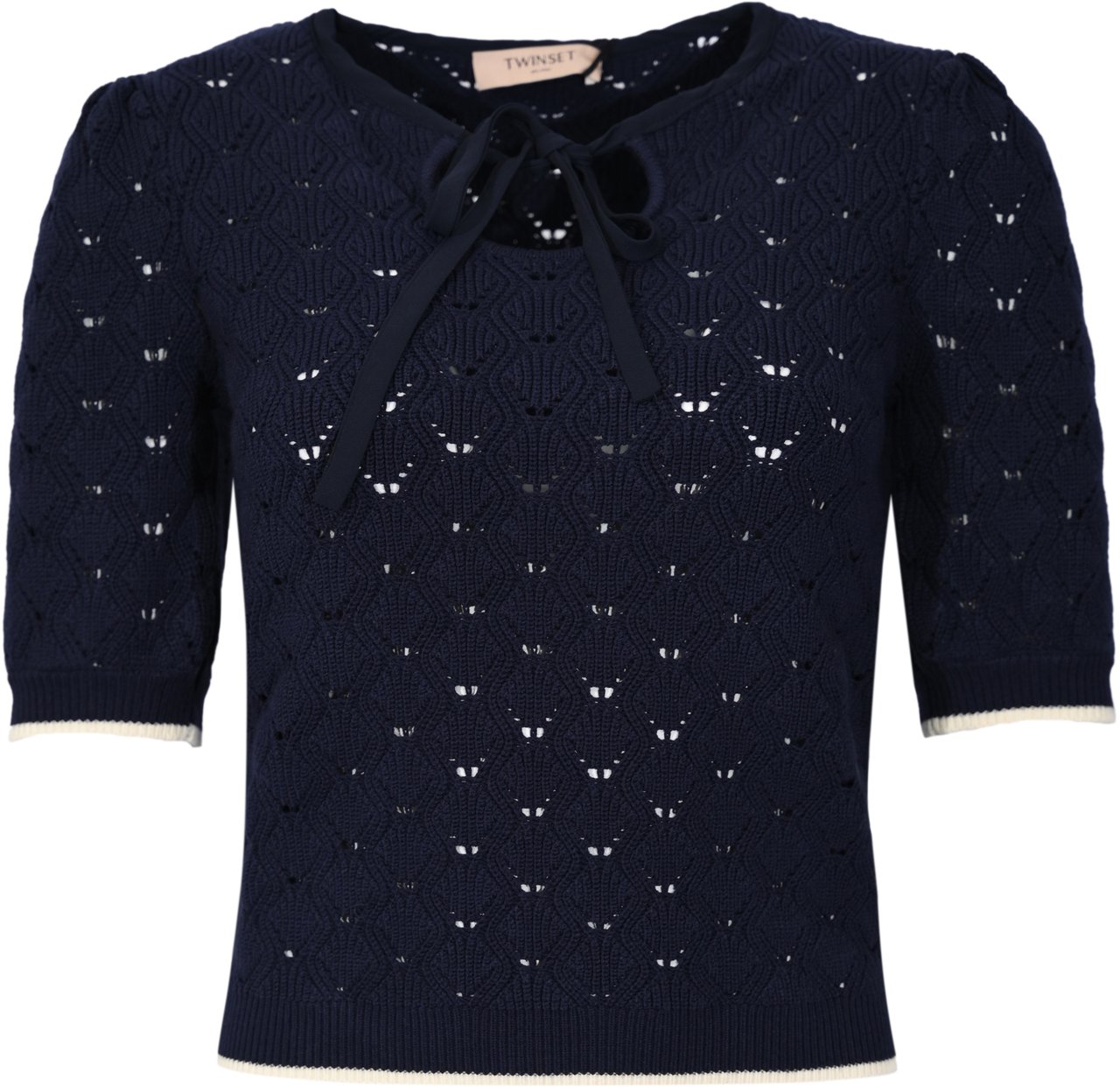 Twin-set Sweaters Blue Night Blauw