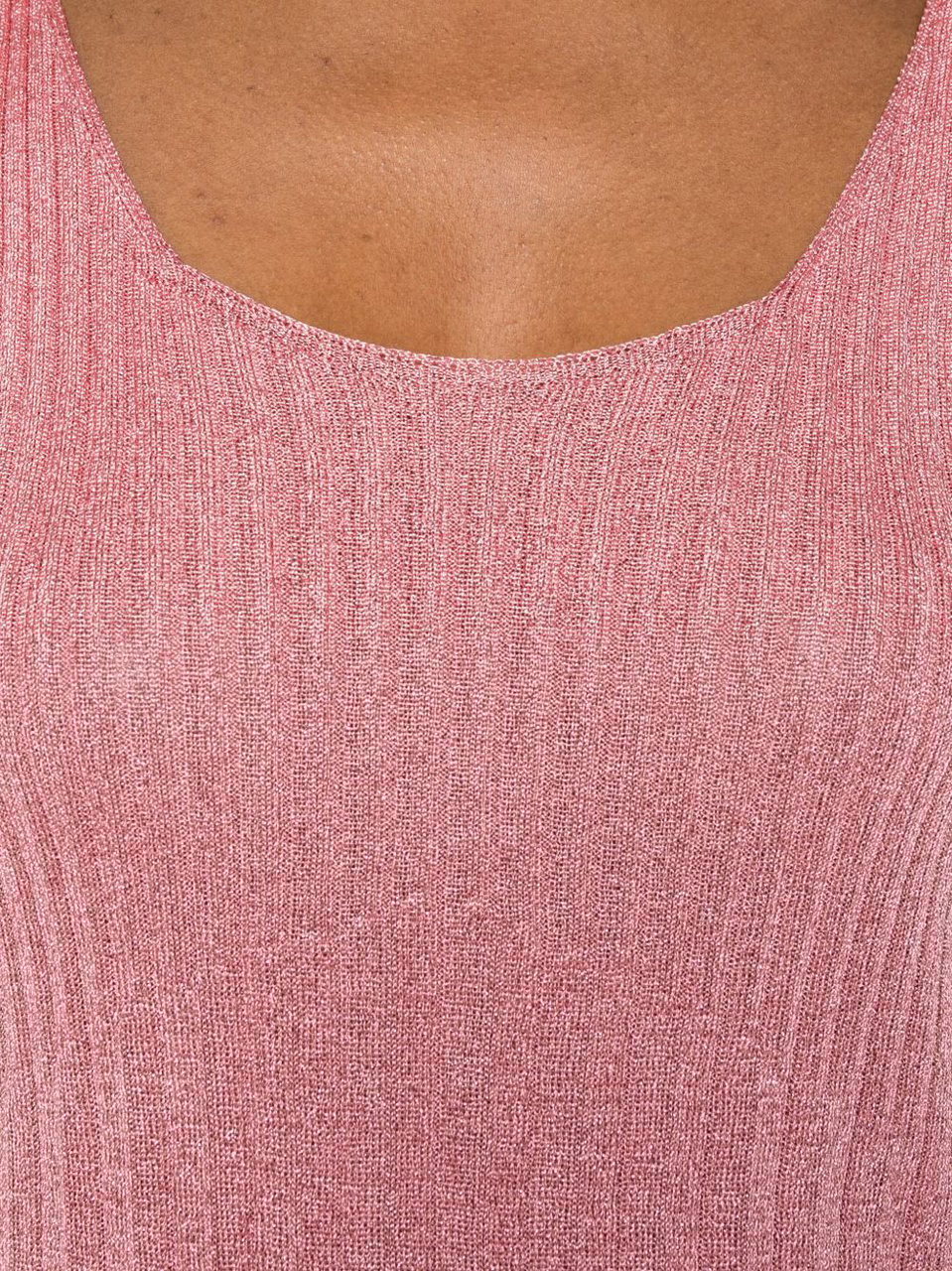 Twin-set Top Rose Lurex Roze