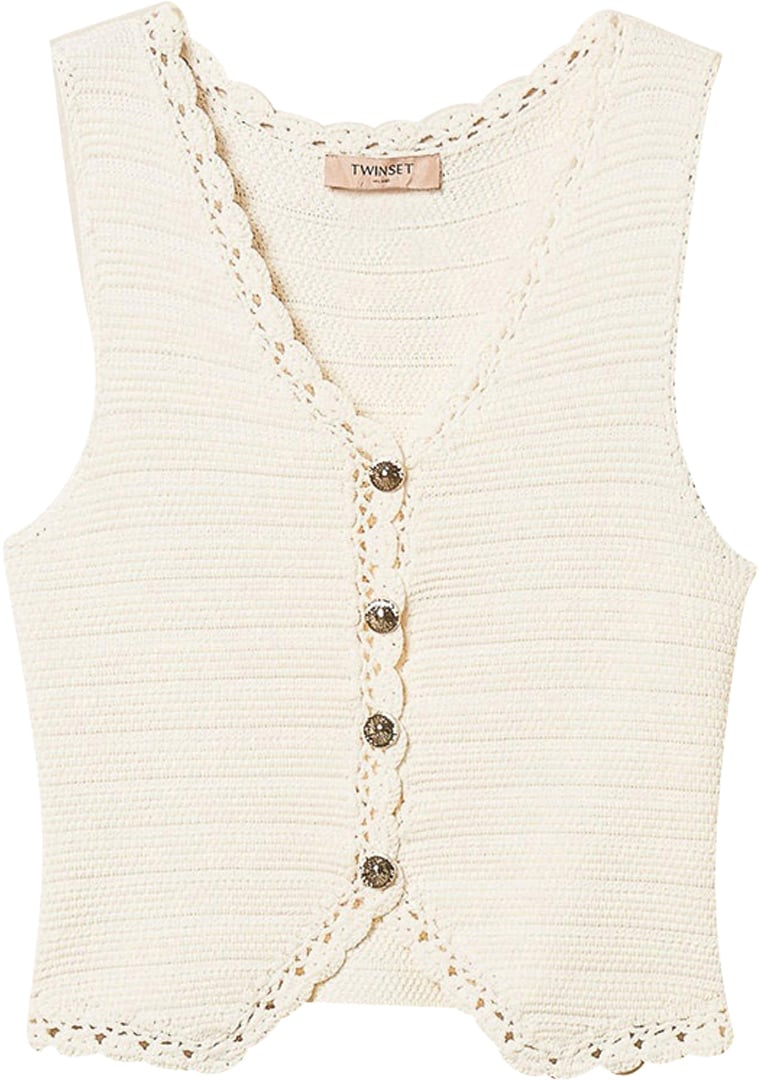 Twin-set Jackets Parchment Wit