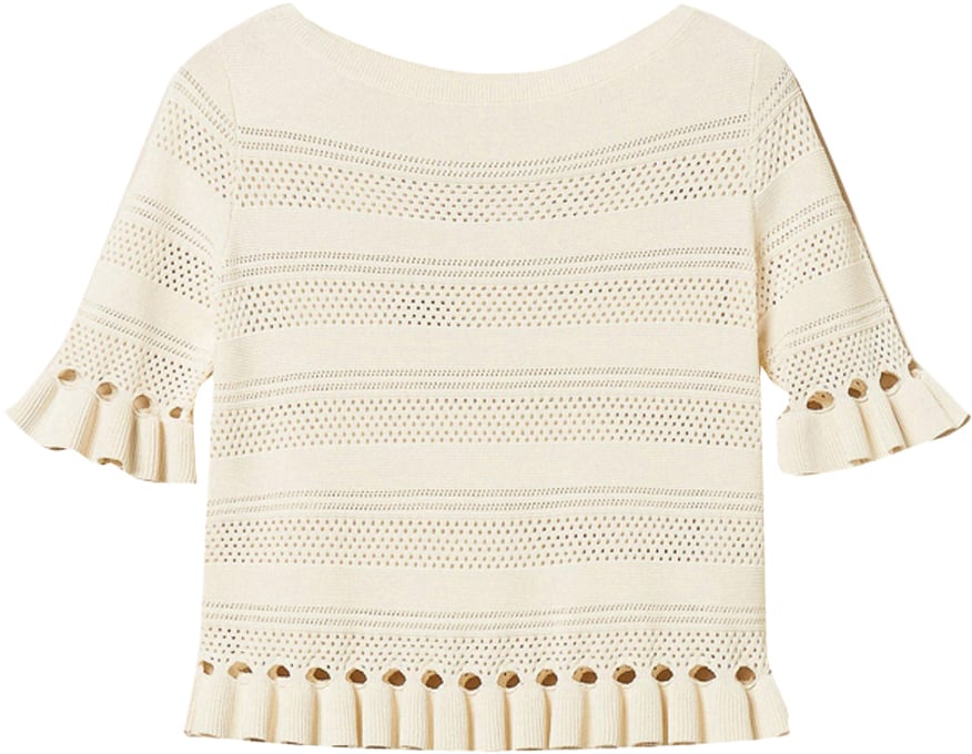 Twin-set Sweaters Madreperla Wit