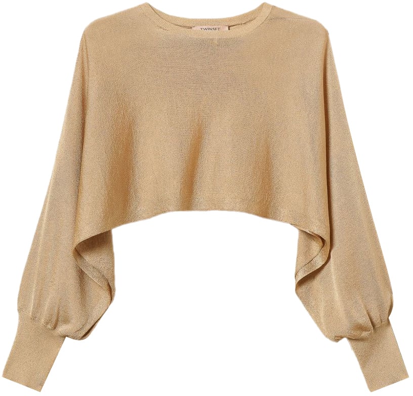 Twin-set Sweaters Sand Lurex Beige
