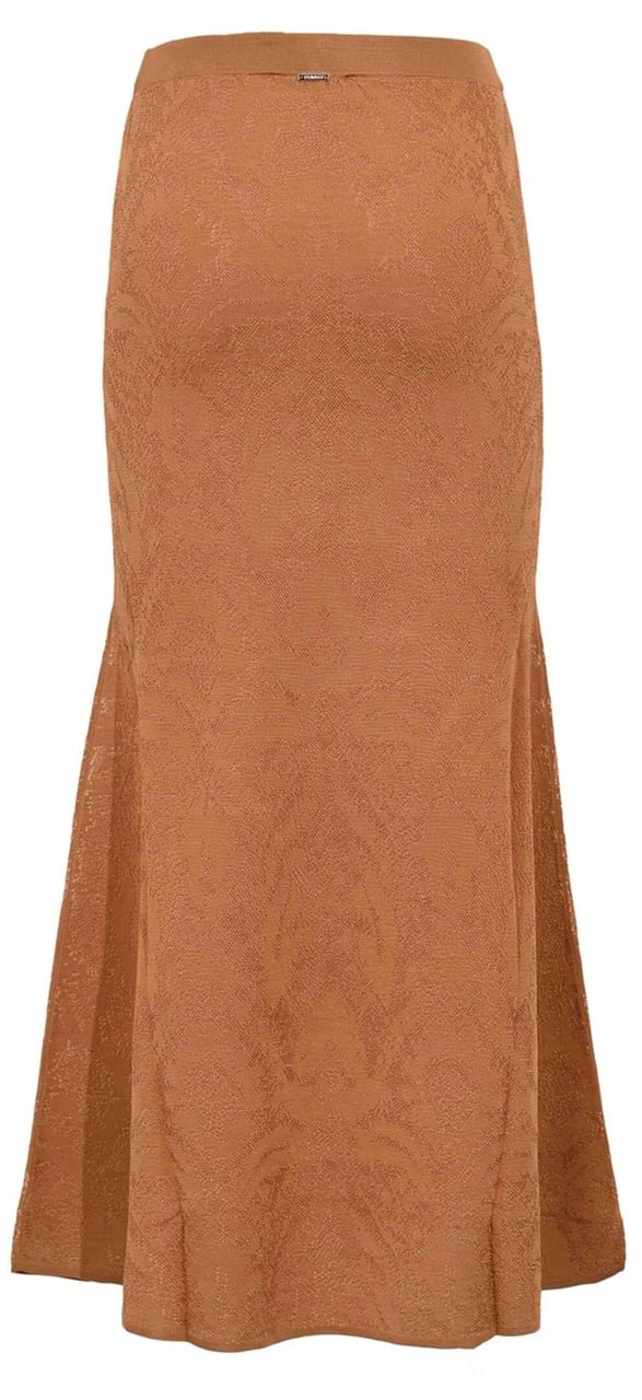 Twin-set Skirts Bubinga Wood/Peach Pink Beige