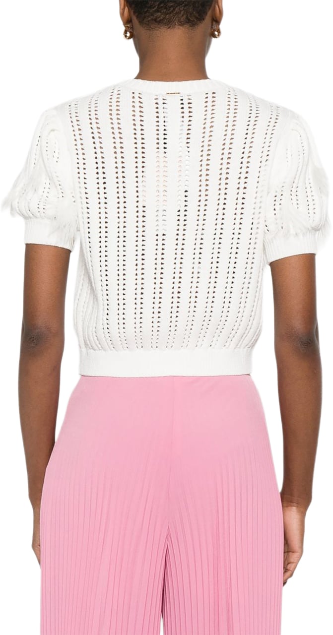 Twin-set Sweaters Madreperla Wit
