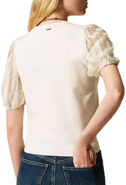 Twin-set Sweaters Perla Wit