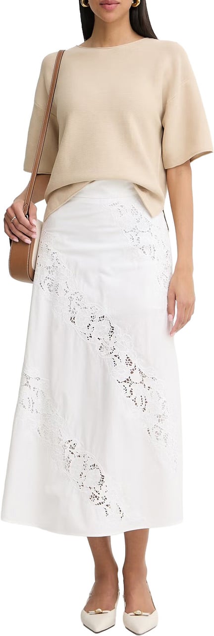 Twin-set Skirts Bianco Ottico Wit