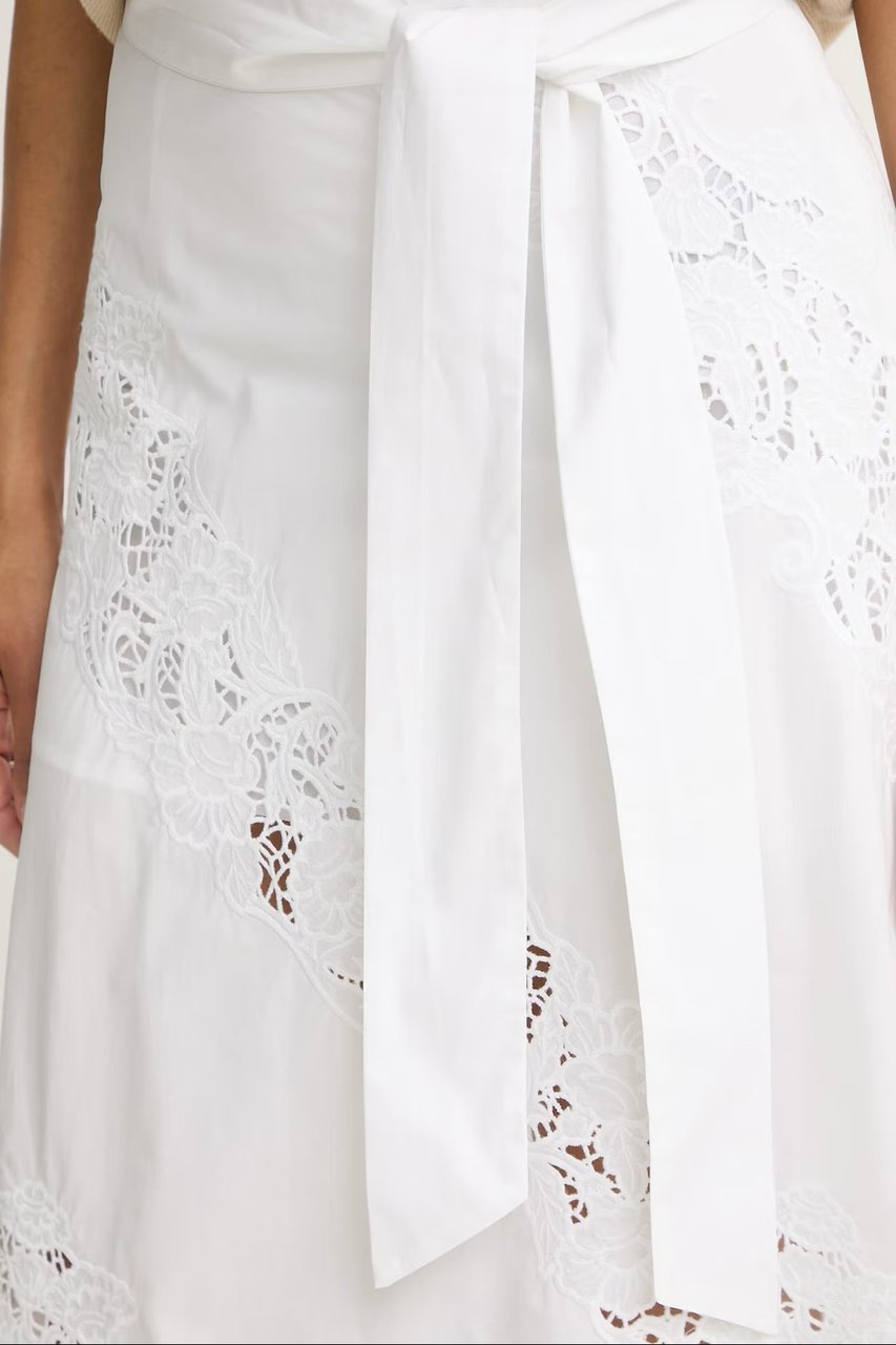 Twin-set Skirts Bianco Ottico Wit